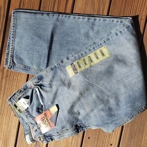 Lee Premium Relaxed Straight Leg 38x32 Faded Light NWT